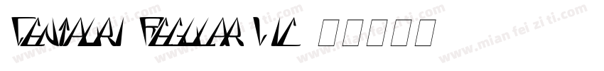 Centauri Regular Lic字体转换